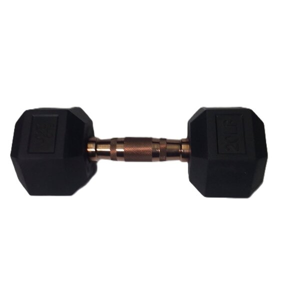 🛑 FLO 360 Rubber ➕🆒 WEIGHT Training 20LB DUMBELL Strength Fitness 💸BUY NOW‼️ - Picture 13 of 16